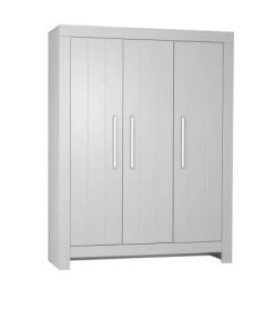 Pinio Armoires Enfant Armoire 3 Portes Gris