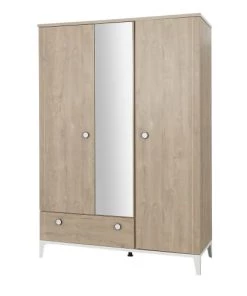 Galipette Armoires Enfant Armoire 3 Portes Naturel -Armoires enfant Soldes armoire 3 portes naturel 2