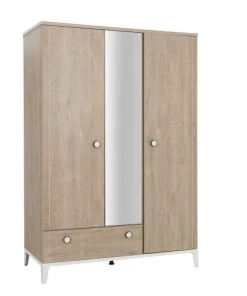 Galipette Armoires Enfant Armoire 3 Portes Naturel