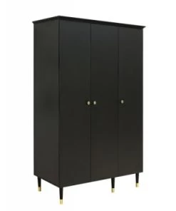 Bopita Armoires Enfant Armoire 3-portes Noir Mat En MDF Et Panneaux De Particules 9 Bopita Armoires Enfant Armoire 3-portes Noir Mat En MDF Et Panneaux De Particules -Armoires enfant Soldes armoire 3 portes noir mat en mdf et panneaux de particules 2