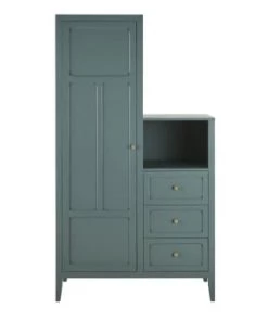 Maisons Du Monde Armoires Enfant Armoire Asymétrique 1 Porte 3 Tiroirs Verte -Armoires enfant Soldes armoire asymetrique 1 porte 3 tiroirs verte chamarel 1000 16 28 226184 1