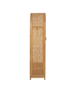 Calicosy Armoires Enfant Armoire Avec 2 Portes En Rotin Naturel -Armoires enfant Soldes armoire avec 2 portes en rotin naturel 3