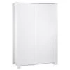 Sauthon Armoires Enfant Armoire Bébé 2 Portes 191x130x58cm En Bois Blanc