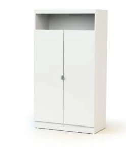 AT4 Armoires Enfant Armoire Blanc