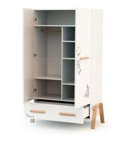 Armoires enfant Soldes -Armoires enfant Soldes armoire blanc et hetre 4