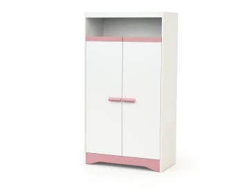 AT4 Armoires Enfant Armoire Blanc Et Rose 6 AT4 Armoires Enfant Armoire Blanc Et Rose – Image 4