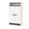 AT4 Armoires Enfant Armoire Blanc Et Taupe