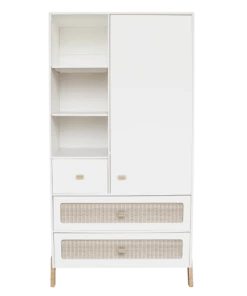 Théo Armoires Enfant Armoire Bois Et Rotin