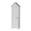 Terre De Nuit Armoires Enfant Armoire Cabane 1 Porte En Bois Blanc 192cm 1 Terre De Nuit Armoires Enfant Armoire Cabane 1 Porte En Bois Blanc 192cm -Armoires enfant Soldes armoire cabane 1 porte en bois blanc 192cm
