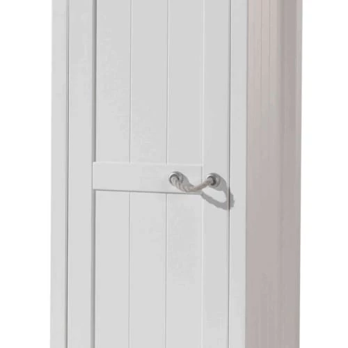 Terre De Nuit Armoires Enfant Armoire Cabane 1 Porte En Bois Blanc 192cm 5 Terre De Nuit Armoires Enfant Armoire Cabane 1 Porte En Bois Blanc 192cm – Image 3