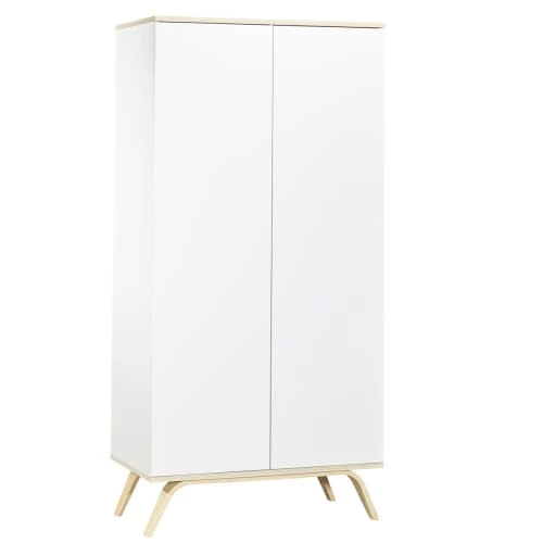 Sauthon Armoires Enfant Armoire Enfant 2 Portes 209x102x56cm En Bois Blanc 3 Sauthon Armoires Enfant Armoire Enfant 2 Portes 209x102x56cm En Bois Blanc