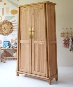 Tikamoon Armoires Enfant Armoire Enfant En Pin Massif Recyclé -Armoires enfant Soldes armoire enfant en pin massif recycle 3