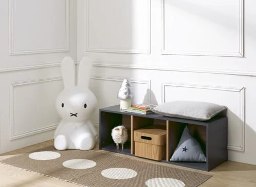 Nateo Concept Bibliothèques Et étagères Enfant Bibliothèque 3 Cases Ardoise 5 Nateo Concept Bibliothèques Et étagères Enfant Bibliothèque 3 Cases Ardoise – Image 3