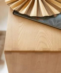 Tikamoon Bibliothèques Et étagères Enfant Bibliothèque Basse Enfant En Orme Massif Et Cannage -Armoires enfant Soldes bibliotheque basse enfant en orme massif et cannage 2