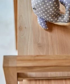 Tikamoon Bibliothèques Et étagères Enfant Bibliothèque Basse Enfant En Teck Massif -Armoires enfant Soldes bibliotheque basse enfant en teck massif 2