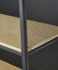 Maisons Du Monde Bibliothèques Et étagères Enfant Bibliothèque Bicolore 2 Portes En Métal -Armoires enfant Soldes bibliotheque bicolore 2 portes en metal 1000 8 32 206303 3