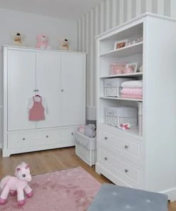 Bellamy Bibliothèques Et étagères Enfant Bibliothèque Blanc -Armoires enfant Soldes bibliotheque blanc 3