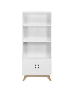 Bopita Bibliothèques Et étagères Enfant Bibliothèque Blanc Naturel