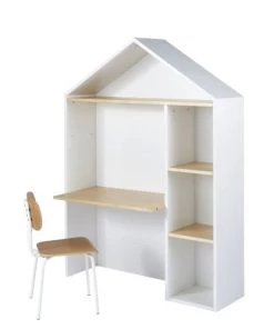 Maisons Du Monde Bibliothèques Et étagères Enfant Bibliothèque Bureau Enfant Blanche -Armoires enfant Soldes bibliotheque bureau enfant blanche 1000 7 27 215482 4