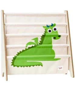 3 Sprouts Bibliothèques Et étagères Enfant Bibliothèque En Tissu Dragon