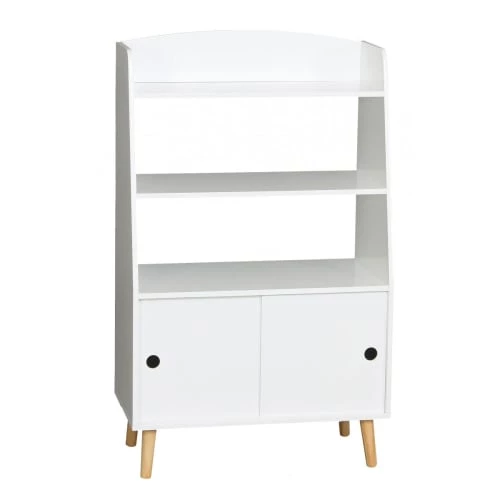 Fornord Bibliothèques Et étagères Enfant Bibliothèque Enfant 3 étagères 2 Portes 3 Fornord Bibliothèques Et étagères Enfant Bibliothèque Enfant 3 étagères 2 Portes