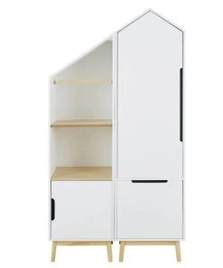 Maisons Du Monde Bibliothèques Et étagères Enfant Bibliothèque Enfant Maison Modulable Côté Droit 1 Porte Blanche -Armoires enfant Soldes bibliotheque enfant maison modulable cote droit 1 porte blanche 1000 0 29 215730 1