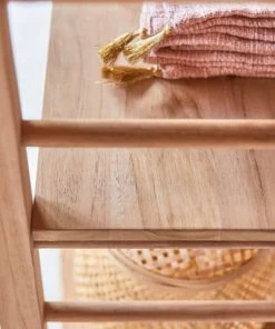 Tikamoon Bibliothèques Et étagères Enfant Bibliothèque Haute Enfant En Teck Massif -Armoires enfant Soldes bibliotheque haute enfant en teck massif 2