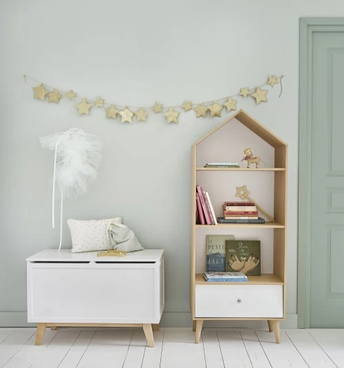 Maisons Du Monde Bibliothèques Et étagères Enfant Bibliothèque Maison 2 étagères 1 Tiroir Blanche 7 Maisons Du Monde Bibliothèques Et étagères Enfant Bibliothèque Maison 2 étagères 1 Tiroir Blanche – Image 5