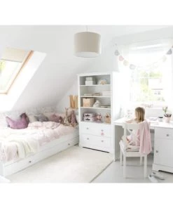 Bellamy Bureaux Enfant Bureau 1 Tiroir 1 Porte Blanc -Armoires enfant Soldes bureau 1 tiroir 1 porte blanc 2