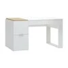 Calicosy Bureaux Enfant Bureau 140 Cm Avec Rangements - Blanc 2 Calicosy Bureaux Enfant Bureau 140 Cm Avec Rangements - Blanc -Armoires enfant Soldes bureau 140 cm avec rangements blanc