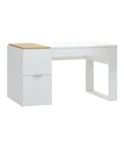 Calicosy Bureaux Enfant Bureau 140 Cm Avec Rangements - Blanc