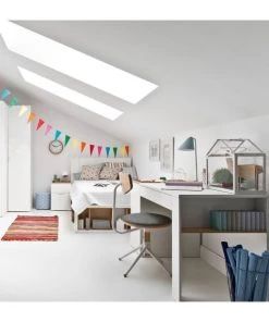 Calicosy Bureaux Enfant Bureau 140 Cm Avec Rangements - Blanc -Armoires enfant Soldes bureau 140 cm avec rangements blanc 3