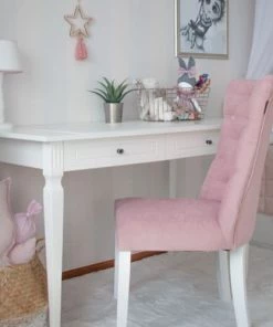 Bellamy Bureaux Enfant Bureau 2 Tiroirs Blanc -Armoires enfant Soldes bureau 2 tiroirs blanc 2