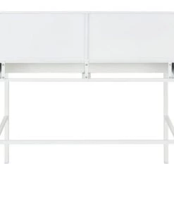 Maisons Du Monde Bureaux Enfant Bureau 2 Tiroirs Blanc Et Beige -Armoires enfant Soldes bureau 2 tiroirs blanc et beige 1000 14 38 225825 4