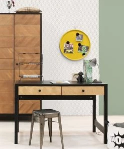 Bopita Bureaux Enfant Bureau 2 Tiroirs Noir Naturel Naturel 11 Bopita Bureaux Enfant Bureau 2 Tiroirs Noir Naturel Naturel -Armoires enfant Soldes bureau 2 tiroirs noir naturel naturel 3