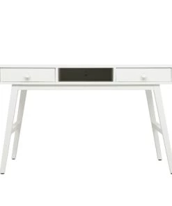 Bopita Bureaux Enfant Bureau 3 Niches 2 Tiroirs Blanc -Armoires enfant Soldes bureau 3 niches 2 tiroirs blanc 3