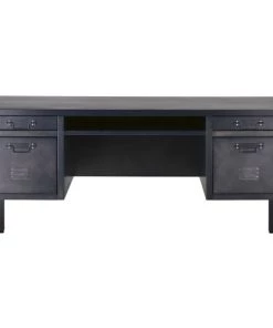 Maisons Du Monde Bureaux Enfant Bureau 4 Tiroirs En Métal Gris