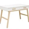 Bopita Bureaux Enfant Bureau Avec 2 Tiroirs Blanc/Naturel