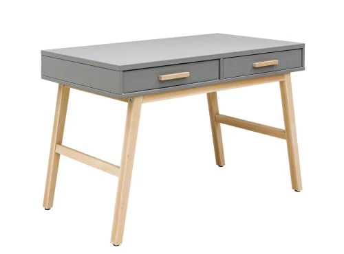 Bopita Bureaux Enfant Bureau Avec 2 Tiroirs Gris/Naturel 3 Bopita Bureaux Enfant Bureau Avec 2 Tiroirs Gris/Naturel