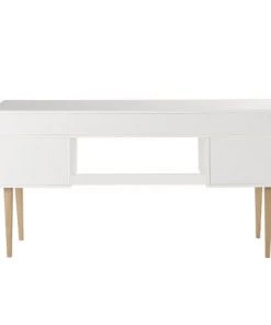 Maisons Du Monde Bureaux Enfant Bureau Bicolore 2 Portes 2 Tiroirs Cannage En Rotin -Armoires enfant Soldes bureau bicolore 2 portes 2 tiroirs cannage en rotin 1000 10 34 206305 4