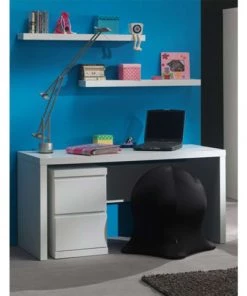 Vipack Bureaux Enfant Bureau Blanc -Armoires enfant Soldes bureau blanc 17