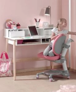 Vipack Bureaux Enfant Bureau Blanc -Armoires enfant Soldes bureau blanc 3