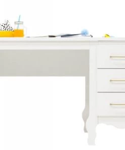 Bopita Bureaux Enfant Bureau Blanc En MDF -Armoires enfant Soldes bureau blanc en mdf 1
