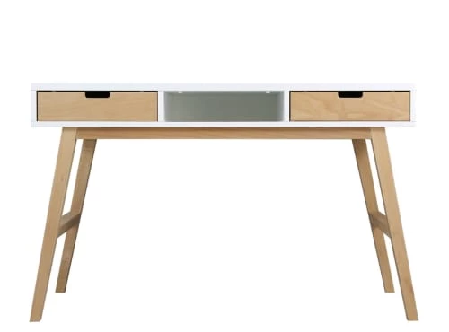 Bopita Bureaux Enfant Bureau Blanc/naturel Excl. 3x Tiroir 358153xx En MDF Et Hêtre 4 Bopita Bureaux Enfant Bureau Blanc/naturel Excl. 3x Tiroir 358153xx En MDF Et Hêtre – Image 2