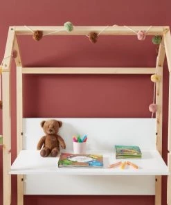 Baita Bureaux Enfant Bureau Enfant Cabane Blanc évolutif 11 Baita Bureaux Enfant Bureau Enfant Cabane Blanc évolutif -Armoires enfant Soldes bureau enfant cabane blanc evolutif 9