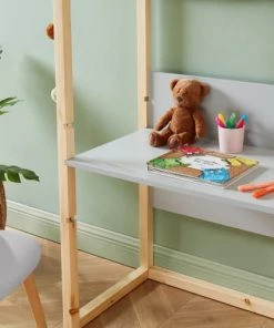 Baita Bureaux Enfant Bureau Enfant Cabane Gris évolutif -Armoires enfant Soldes bureau enfant cabane gris evolutif 2
