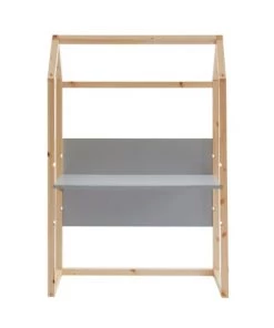 Baita Bureaux Enfant Bureau Enfant Cabane Gris évolutif