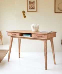 Tikamoon Bureaux Enfant Bureau Enfant En Acacia Massif -Armoires enfant Soldes bureau enfant en acacia massif 3