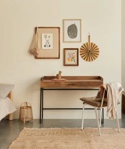 Tikamoon Bureaux Enfant Bureau Enfant En Manguier Massif Et Métal