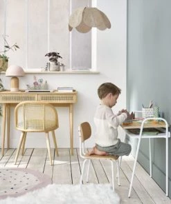 Maisons Du Monde Bureaux Enfant Bureau Enfant Imitation Bois Et Métal Blanc -Armoires enfant Soldes bureau enfant imitation bois et metal blanc 1000 6 17 215923 2